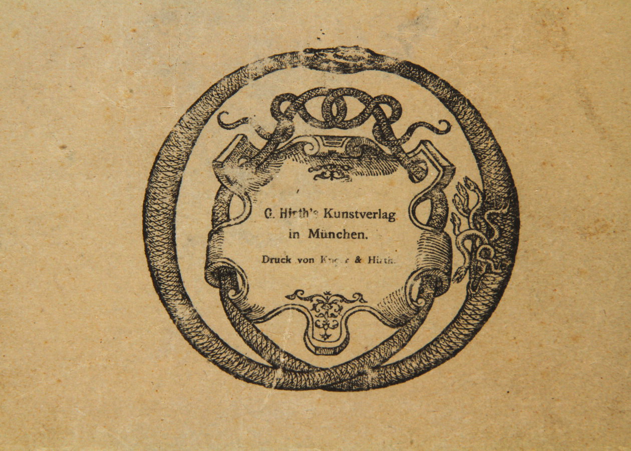 Georg Hirth and Richard Muther "Meister-Holzschnitte aus vier Jahrhunderten," Book