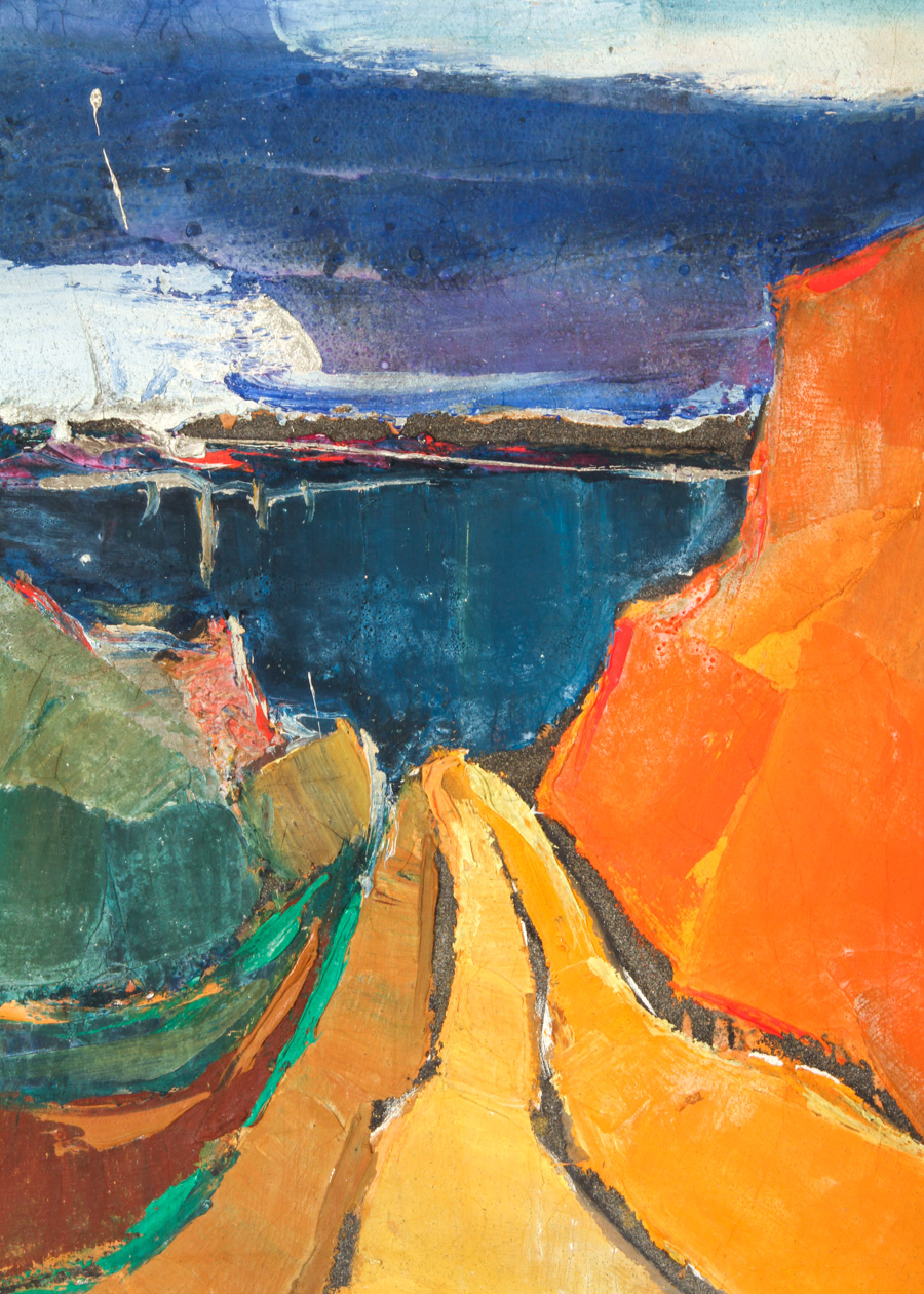 Guillo Perez Signed Oil Painting on Canvas