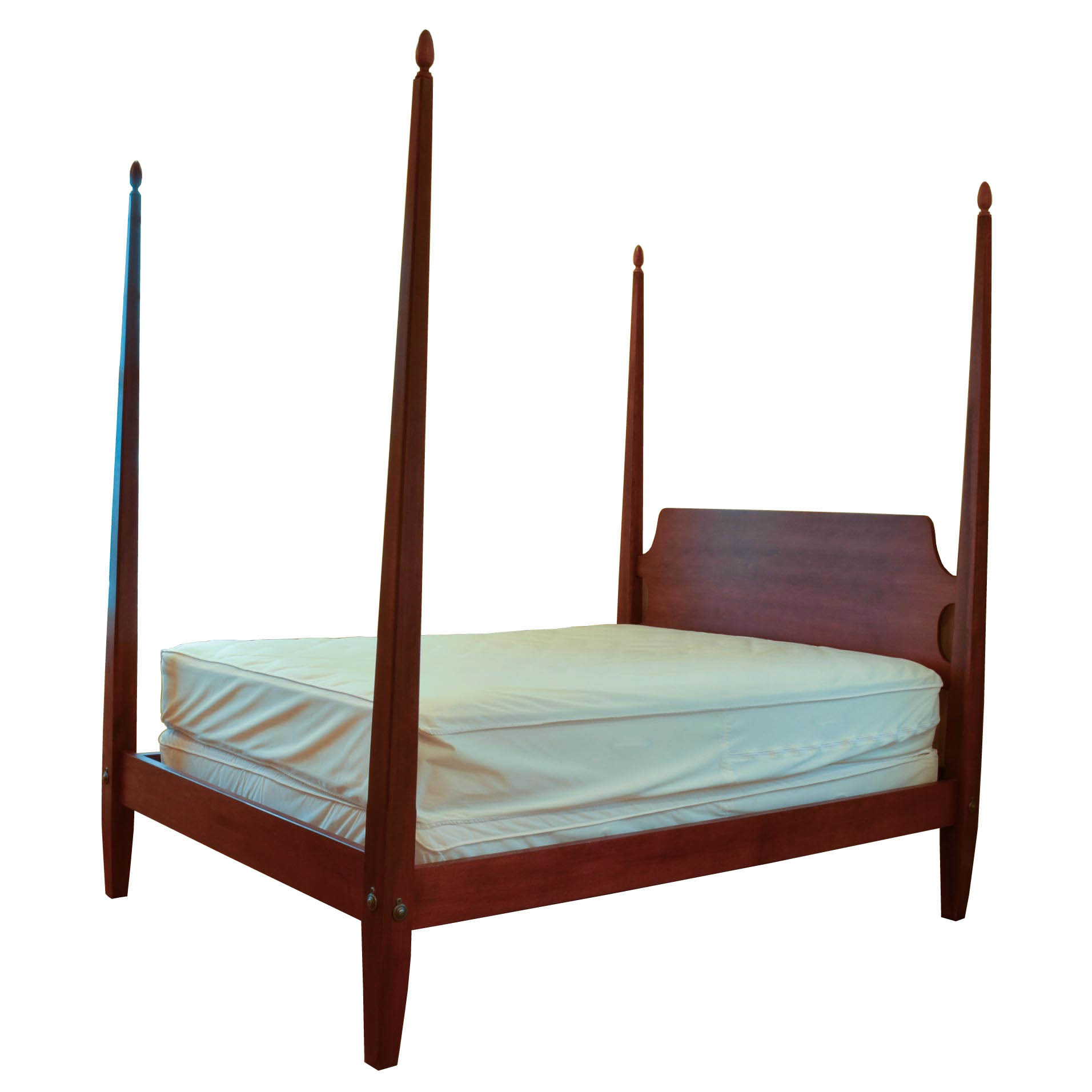 Ethan Allen Four Poster Barrett Bed full size EBTH