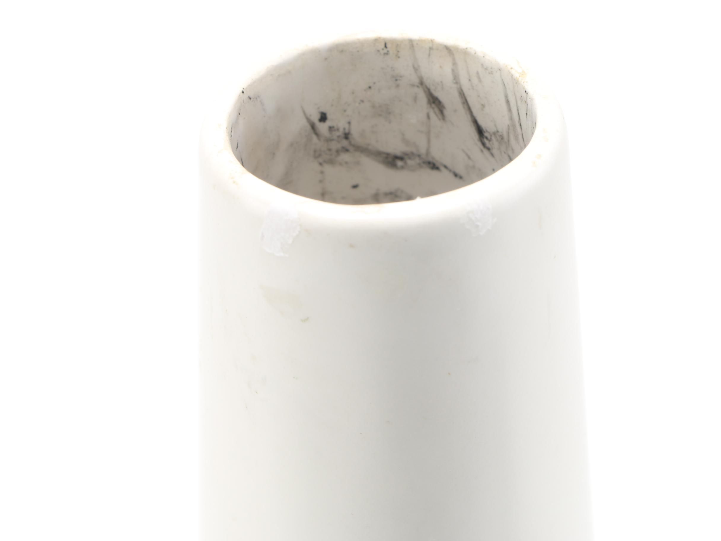 Black and White Ceramic Vase