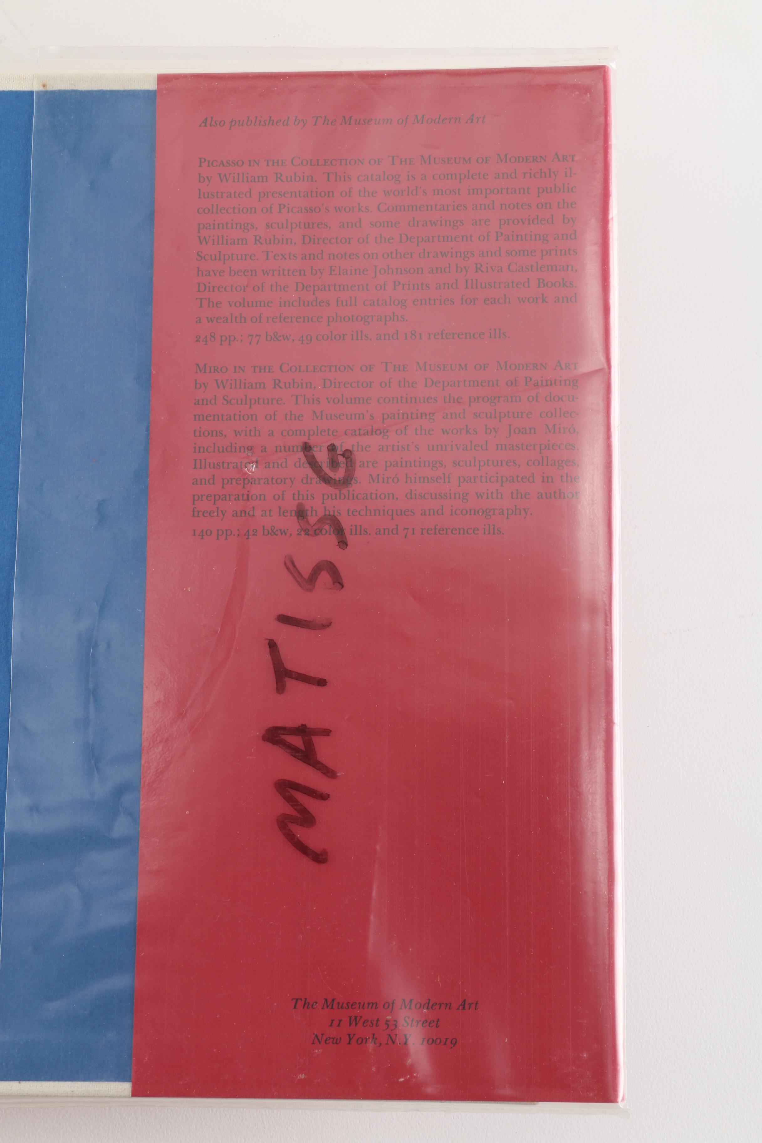 Collection of Modern Art Books