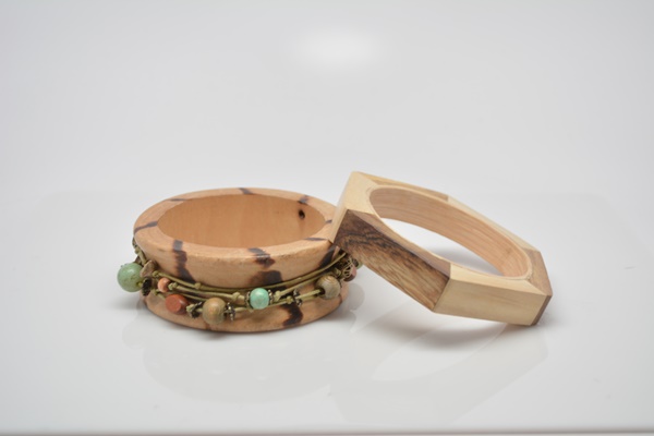 Two Wood Bangles