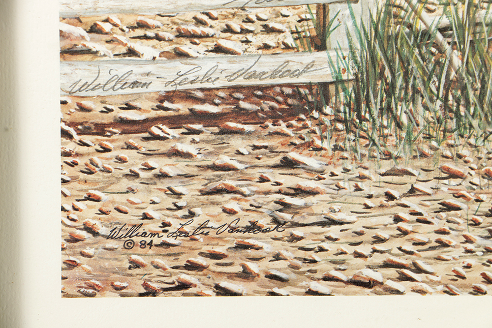 William Leslie Vanhook Signed Limited Edition Offset Lithograph "Zeb"