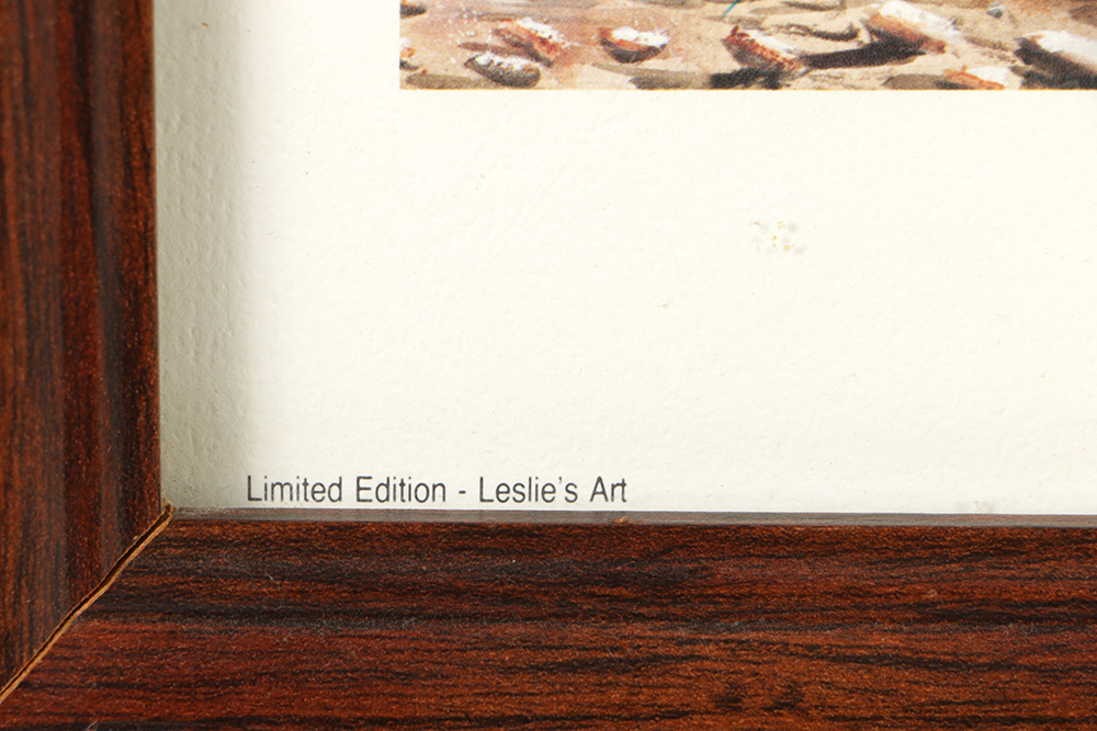 William Leslie Vanhook Signed Limited Edition Offset Lithograph "Zeb"