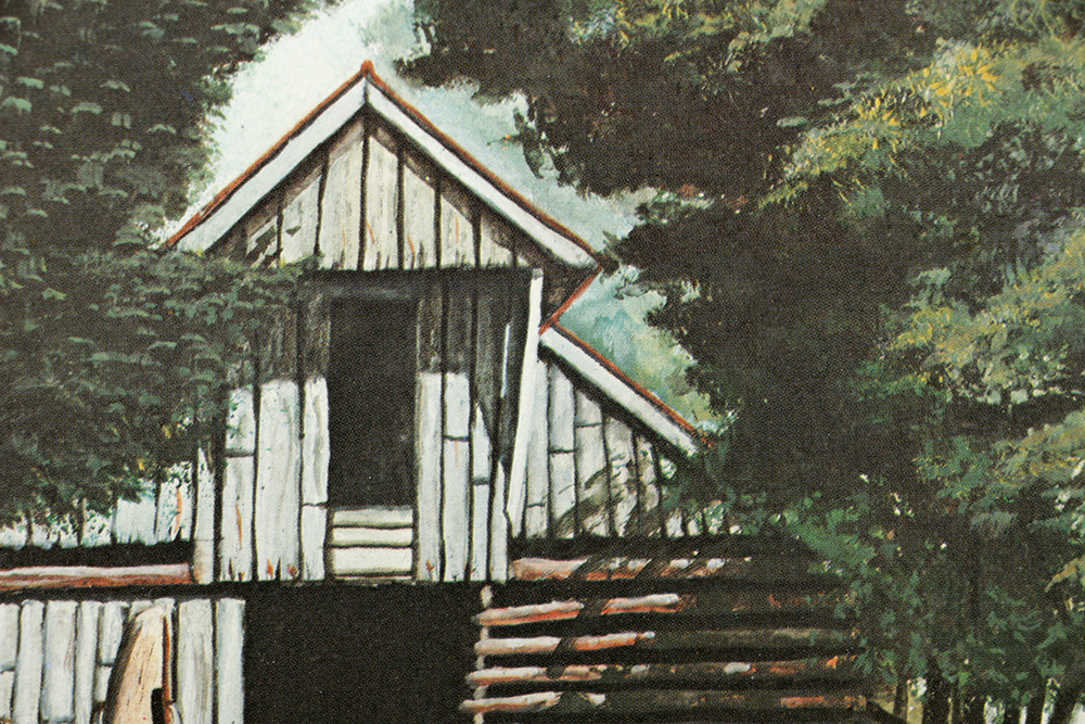 William Leslie Vanhook Signed Limited Edition Offset Lithograph "Zeb"