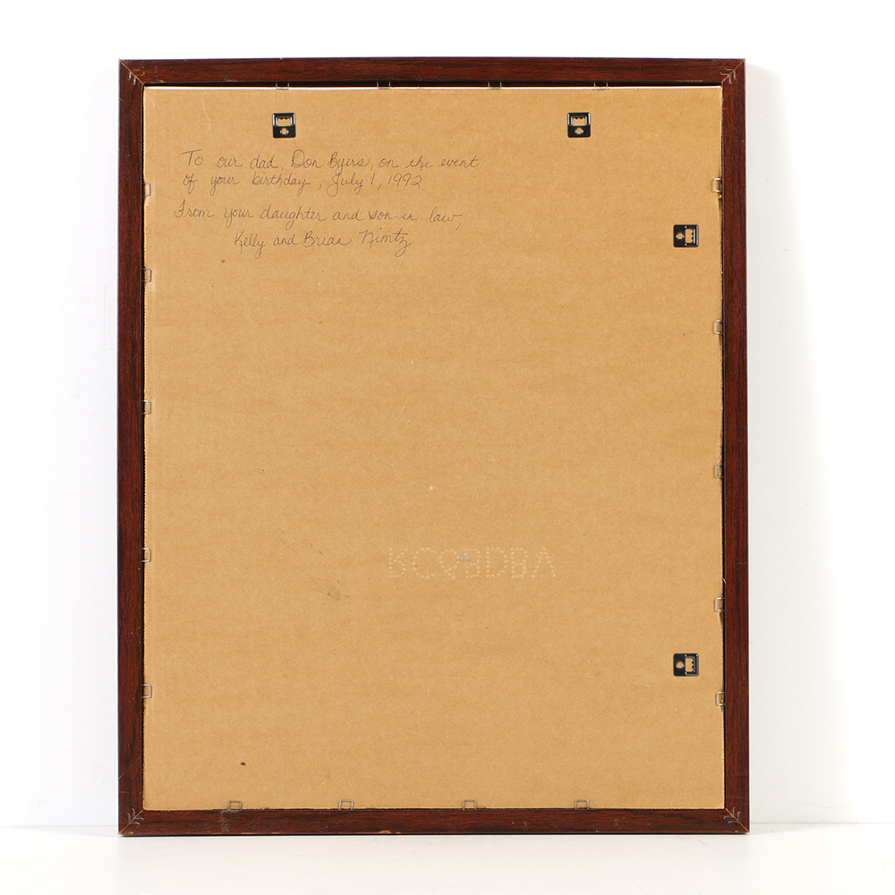 William Leslie Vanhook Signed Limited Edition Offset Lithograph "Zeb"