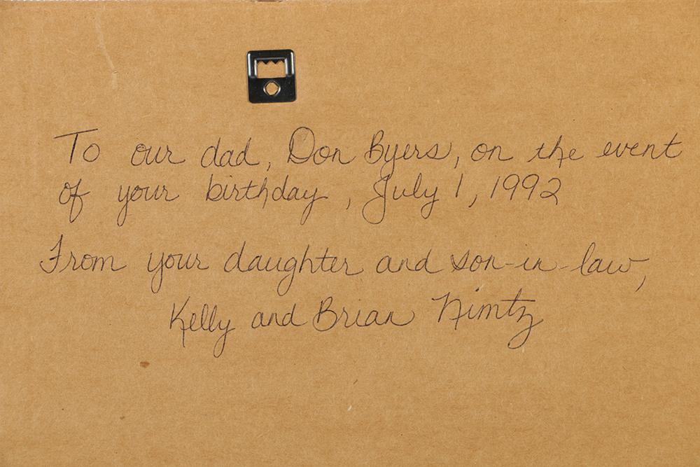 William Leslie Vanhook Signed Limited Edition Offset Lithograph "Zeb"