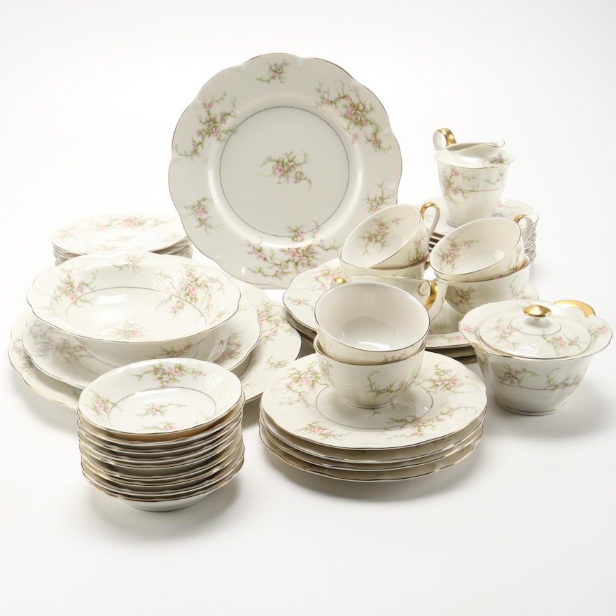 Set of Haviland "Rosalinde" China Tableware
