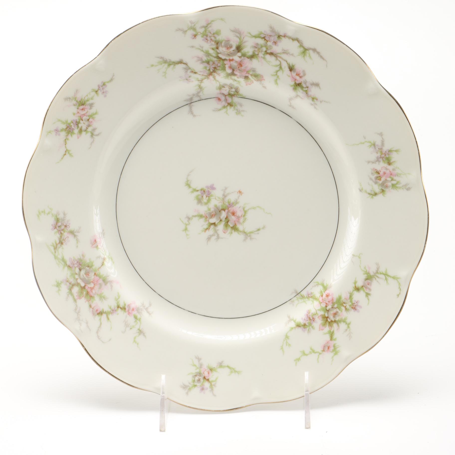 Set of Haviland "Rosalinde" China Tableware