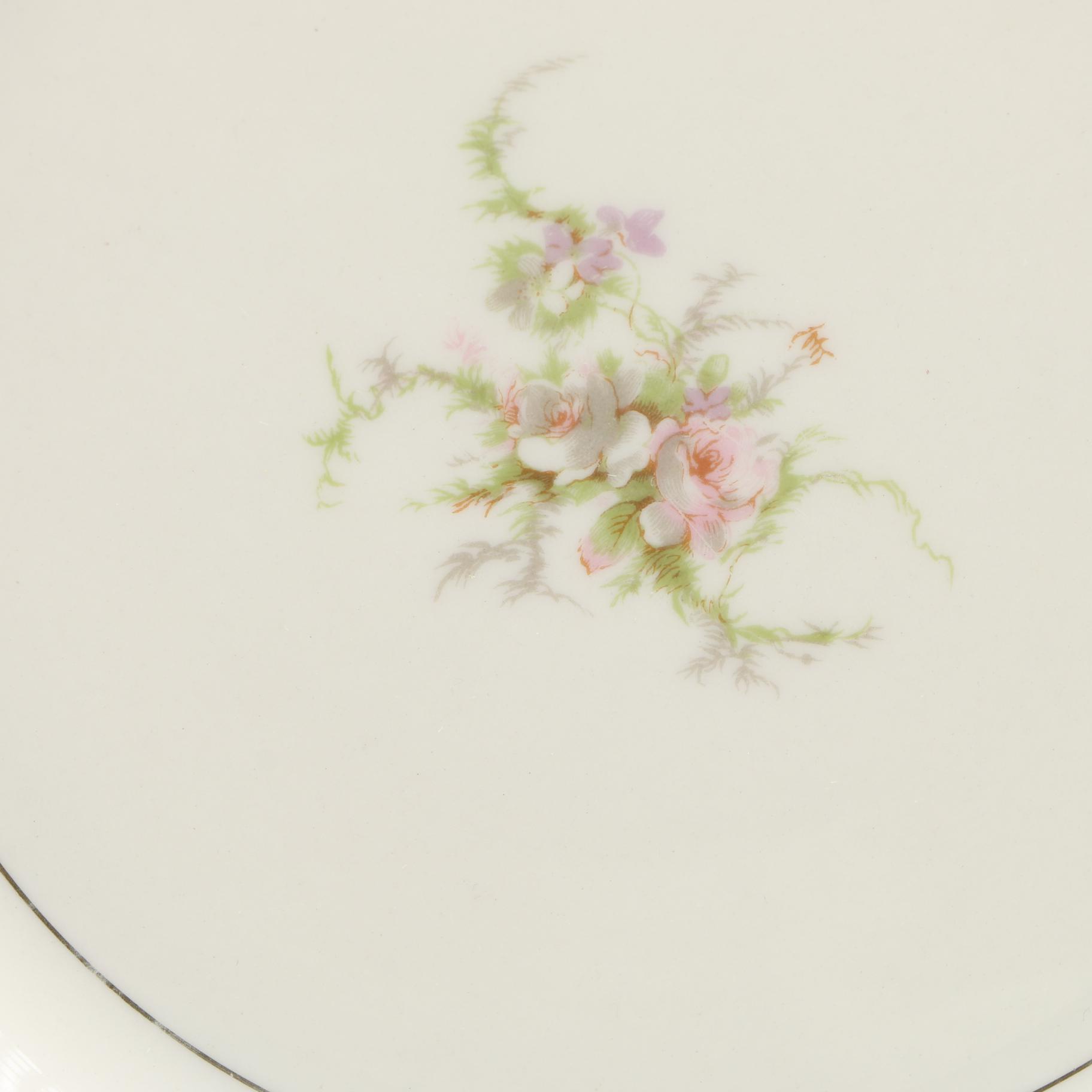 Set of Haviland "Rosalinde" China Tableware