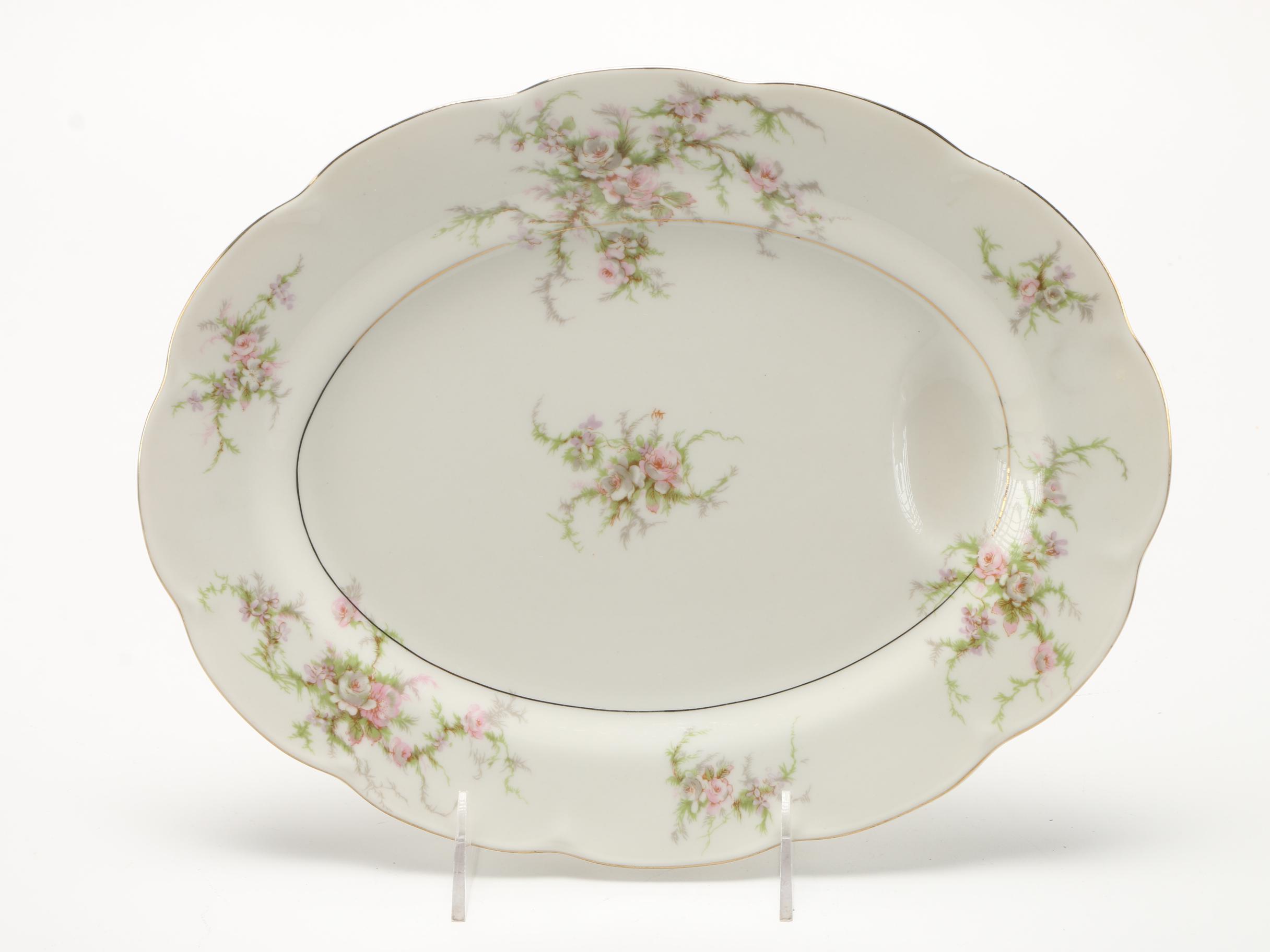 Set of Haviland "Rosalinde" China Tableware