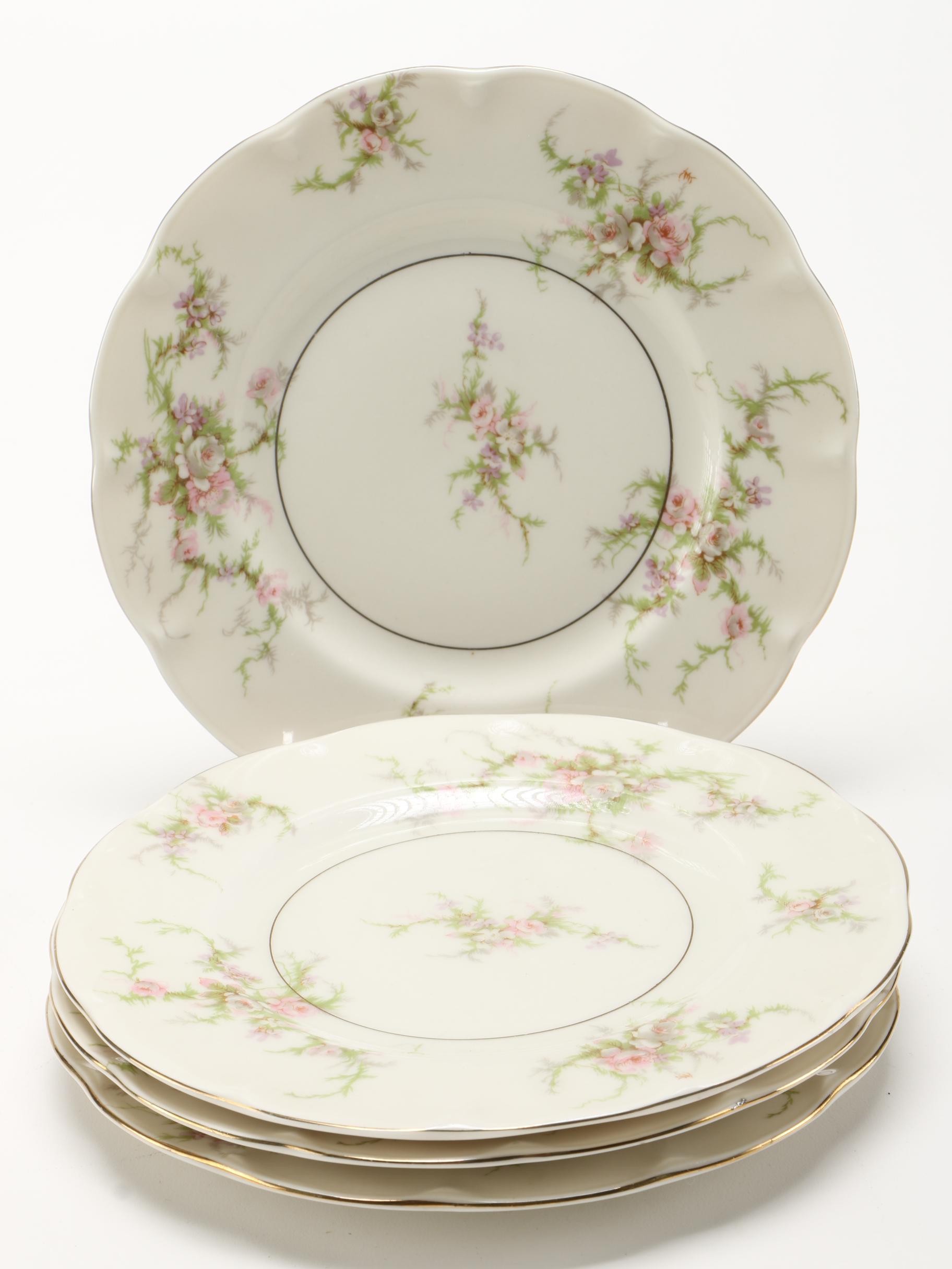 Set of Haviland "Rosalinde" China Tableware