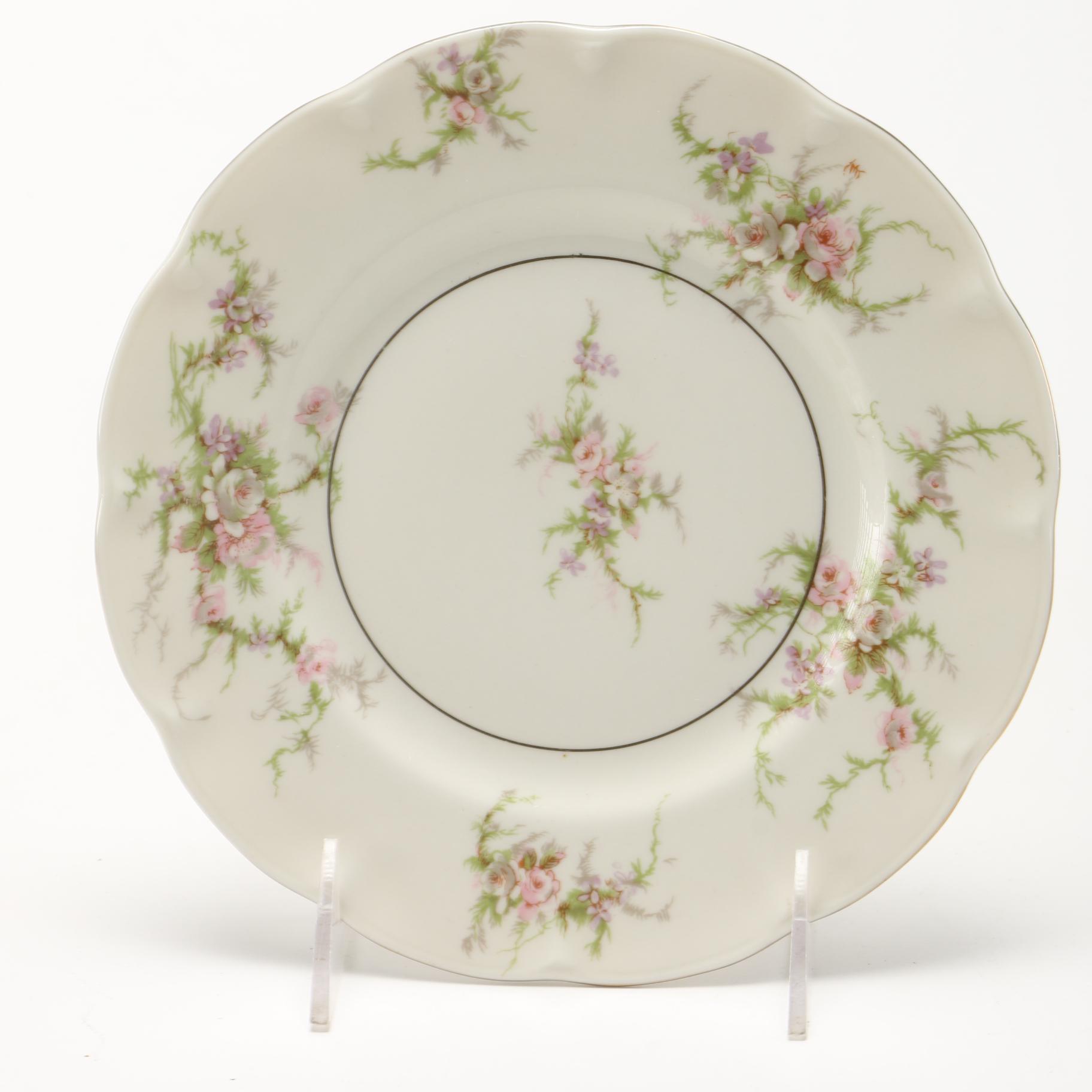 Set of Haviland "Rosalinde" China Tableware