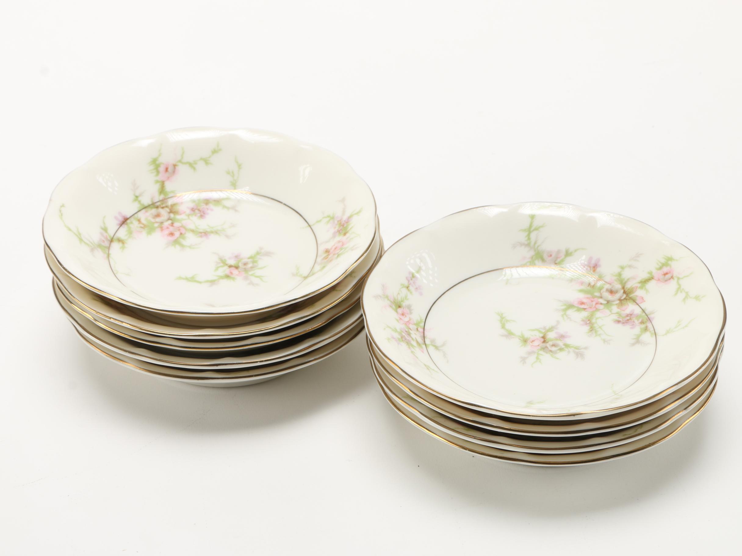 Set of Haviland "Rosalinde" China Tableware