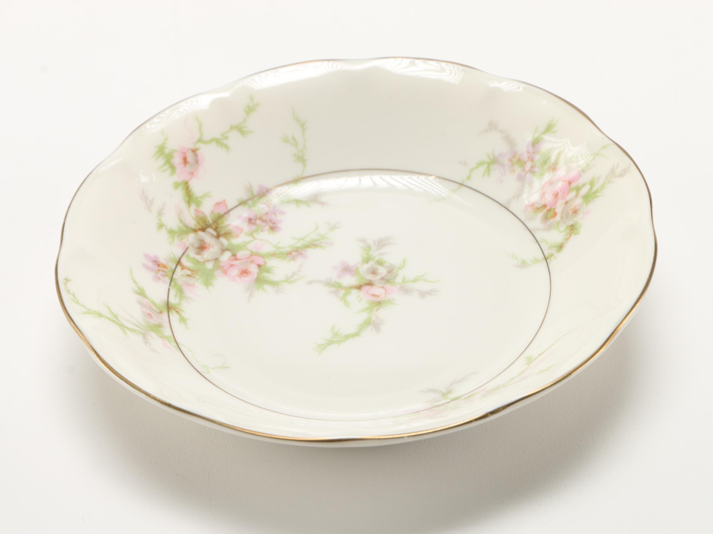 Set of Haviland "Rosalinde" China Tableware