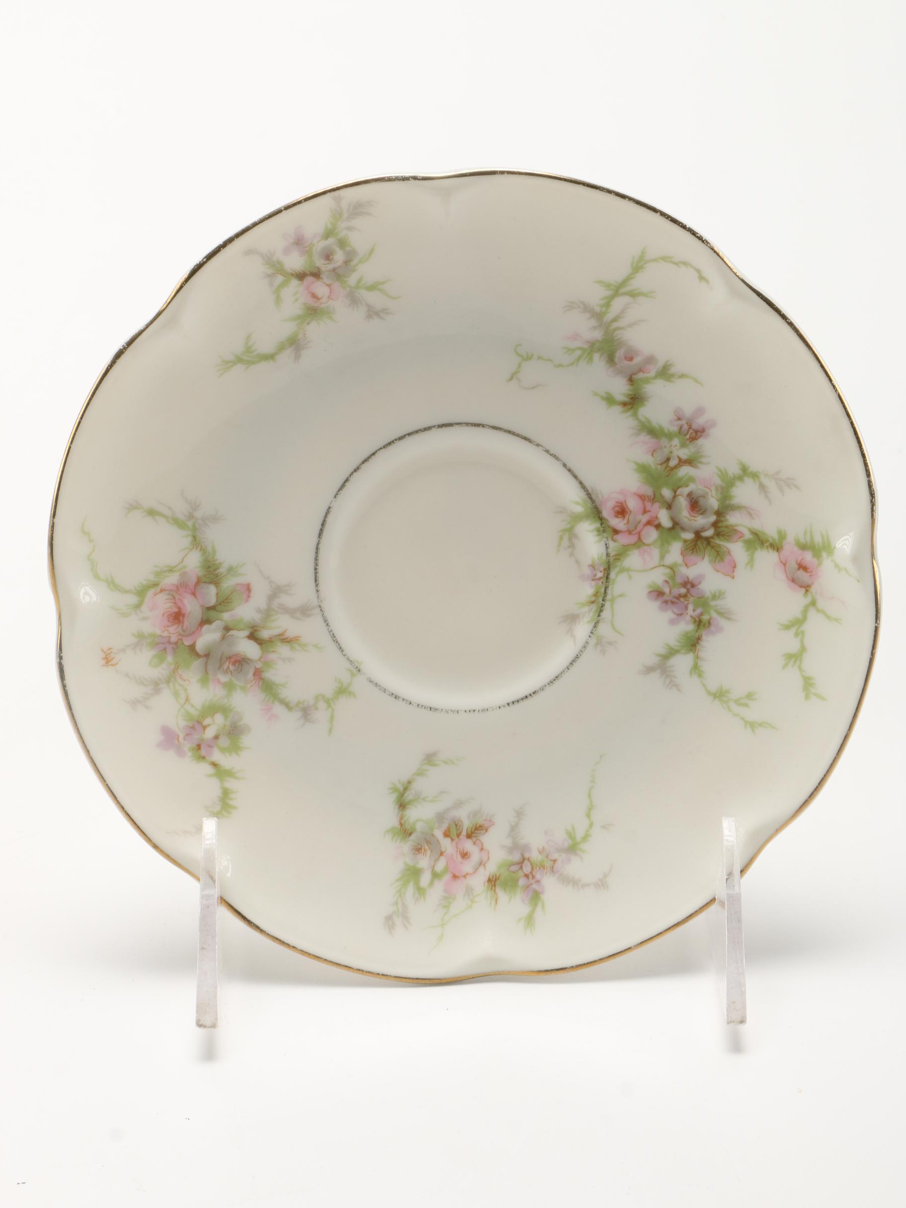 Set of Haviland "Rosalinde" China Tableware