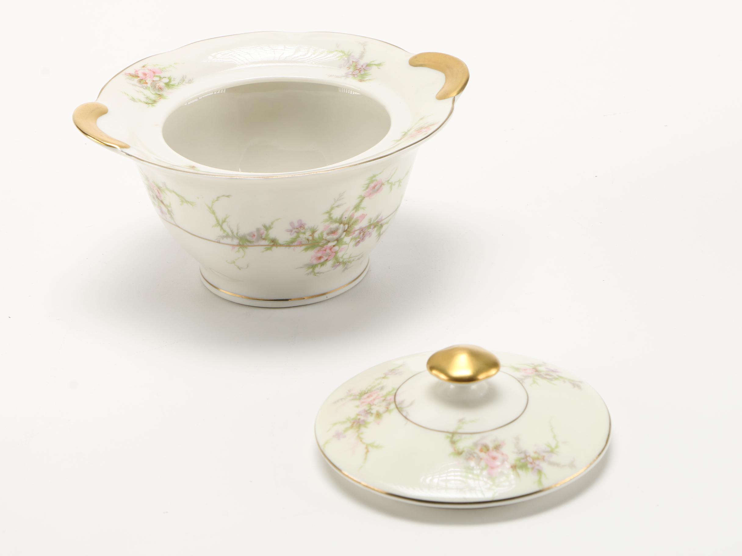 Set of Haviland "Rosalinde" China Tableware