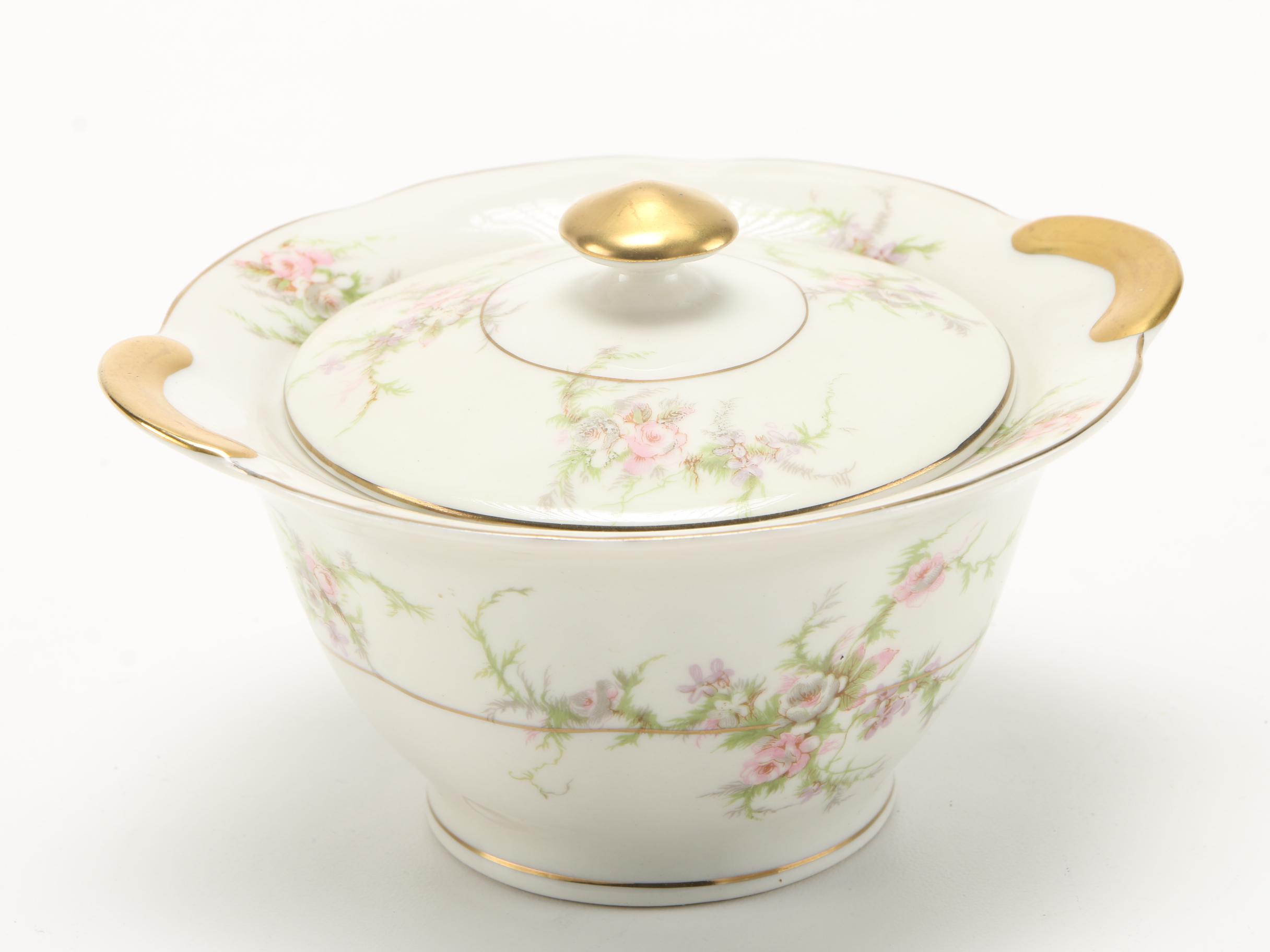 Set of Haviland "Rosalinde" China Tableware