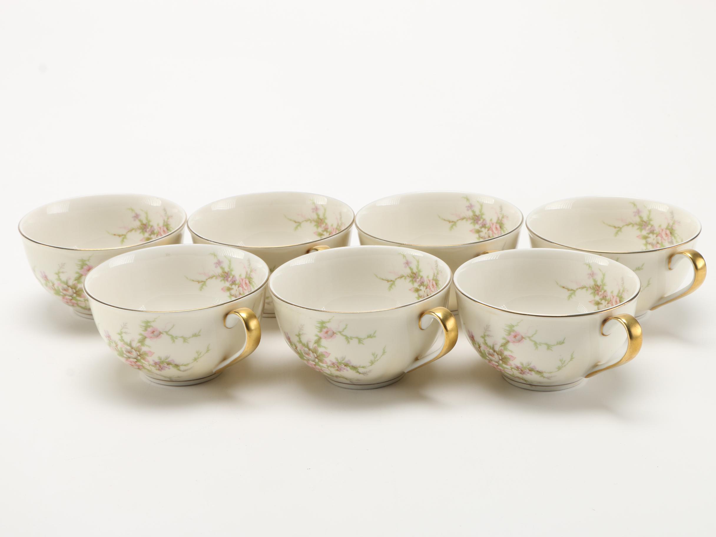 Set of Haviland "Rosalinde" China Tableware