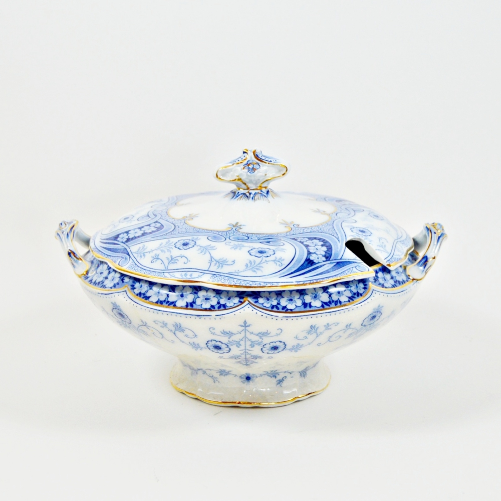 Antique Burgess & Leigh Soup Tureen