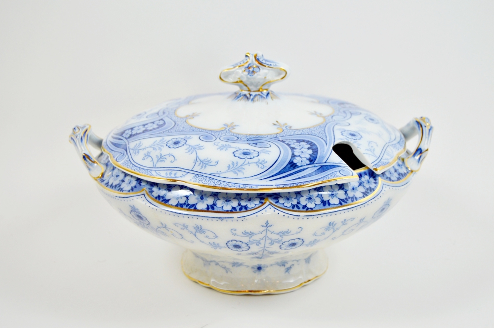 Antique Burgess & Leigh Soup Tureen