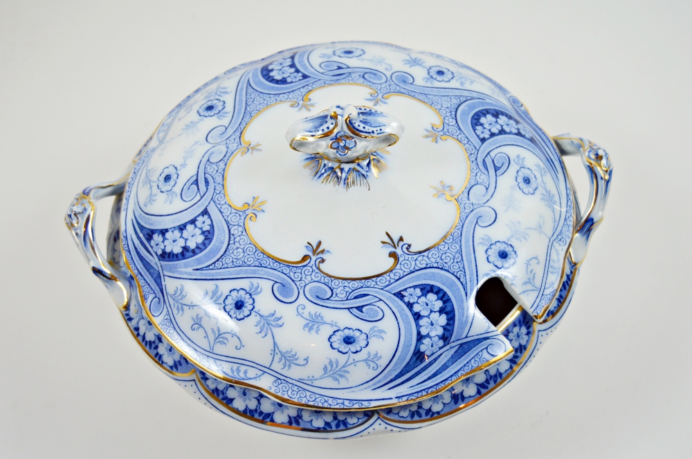 Antique Burgess & Leigh Soup Tureen