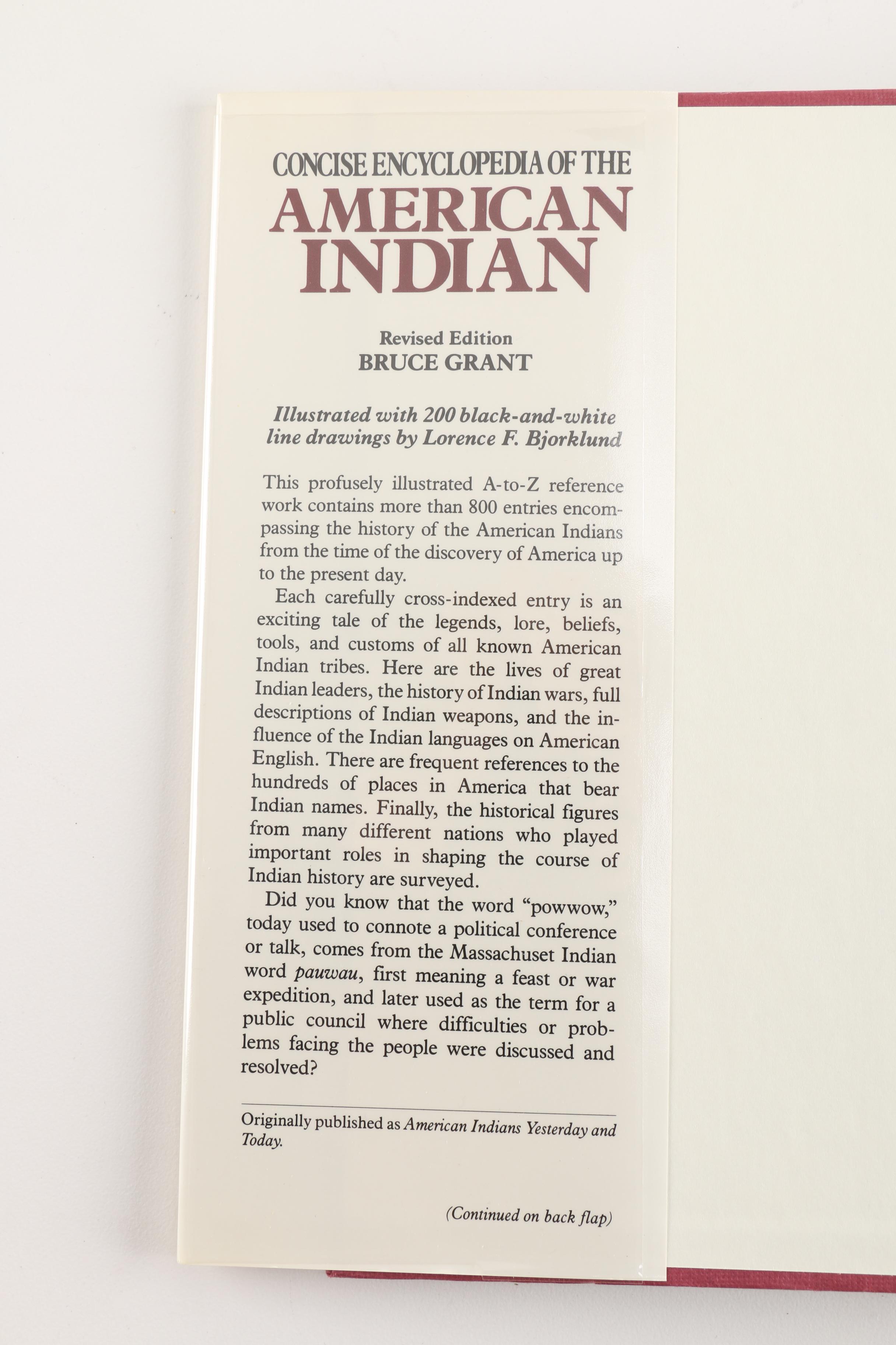 Assortment of Books on Native American History