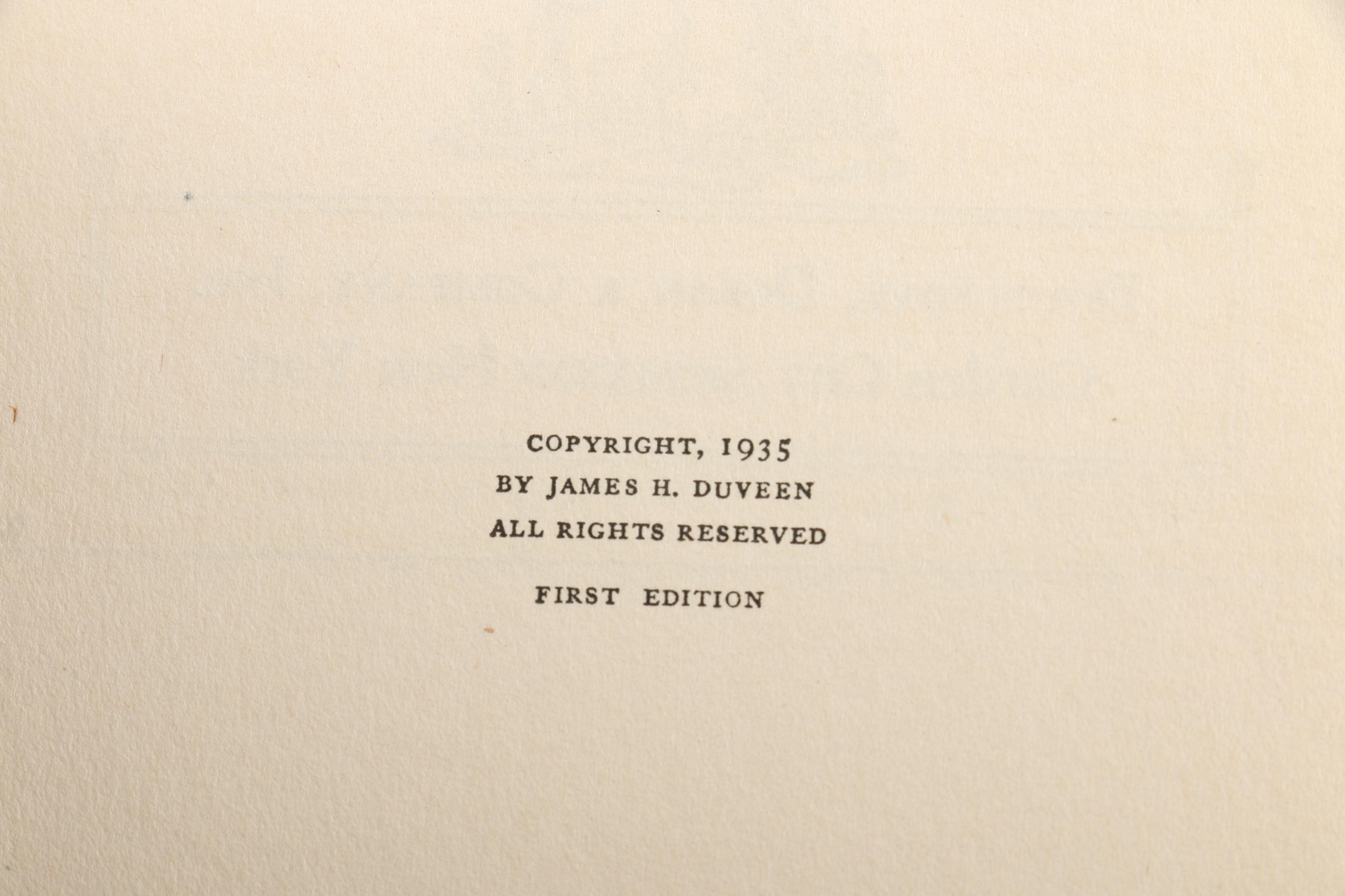 Collection of Books about Art Collector Sir Joseph Duveen