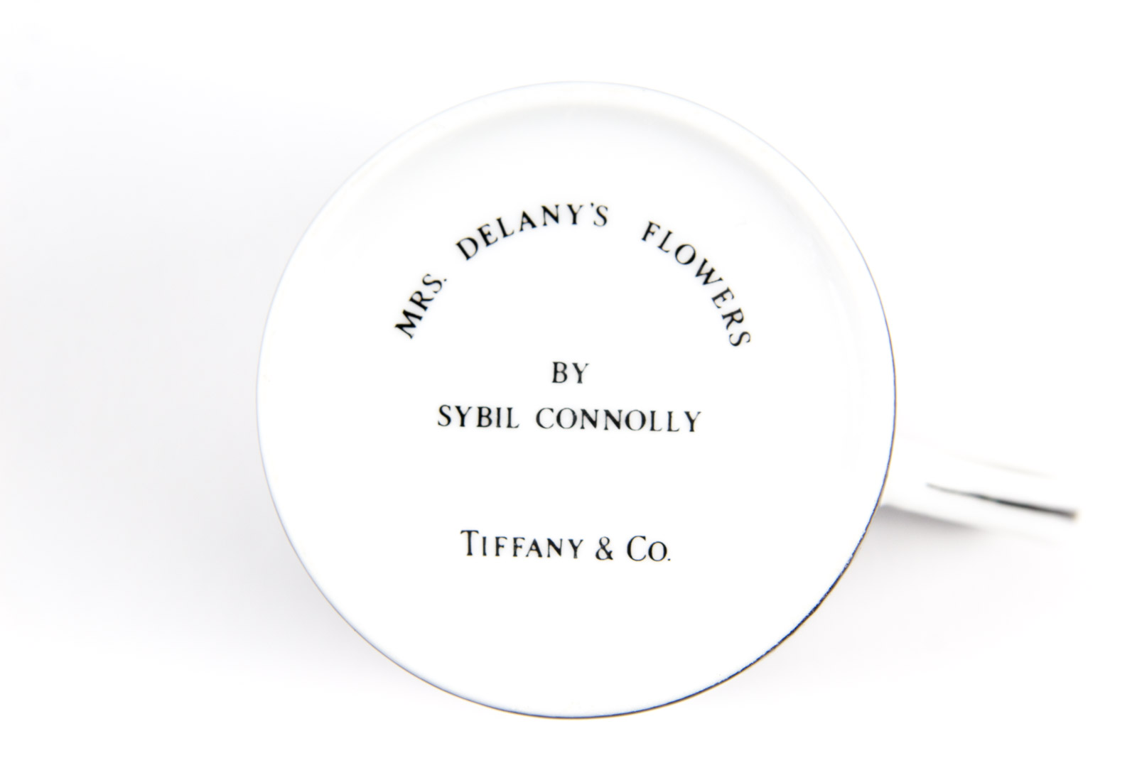 Tiffany & Co. "Mrs. Delany's Flowers" China Collection by Sybil Connolly