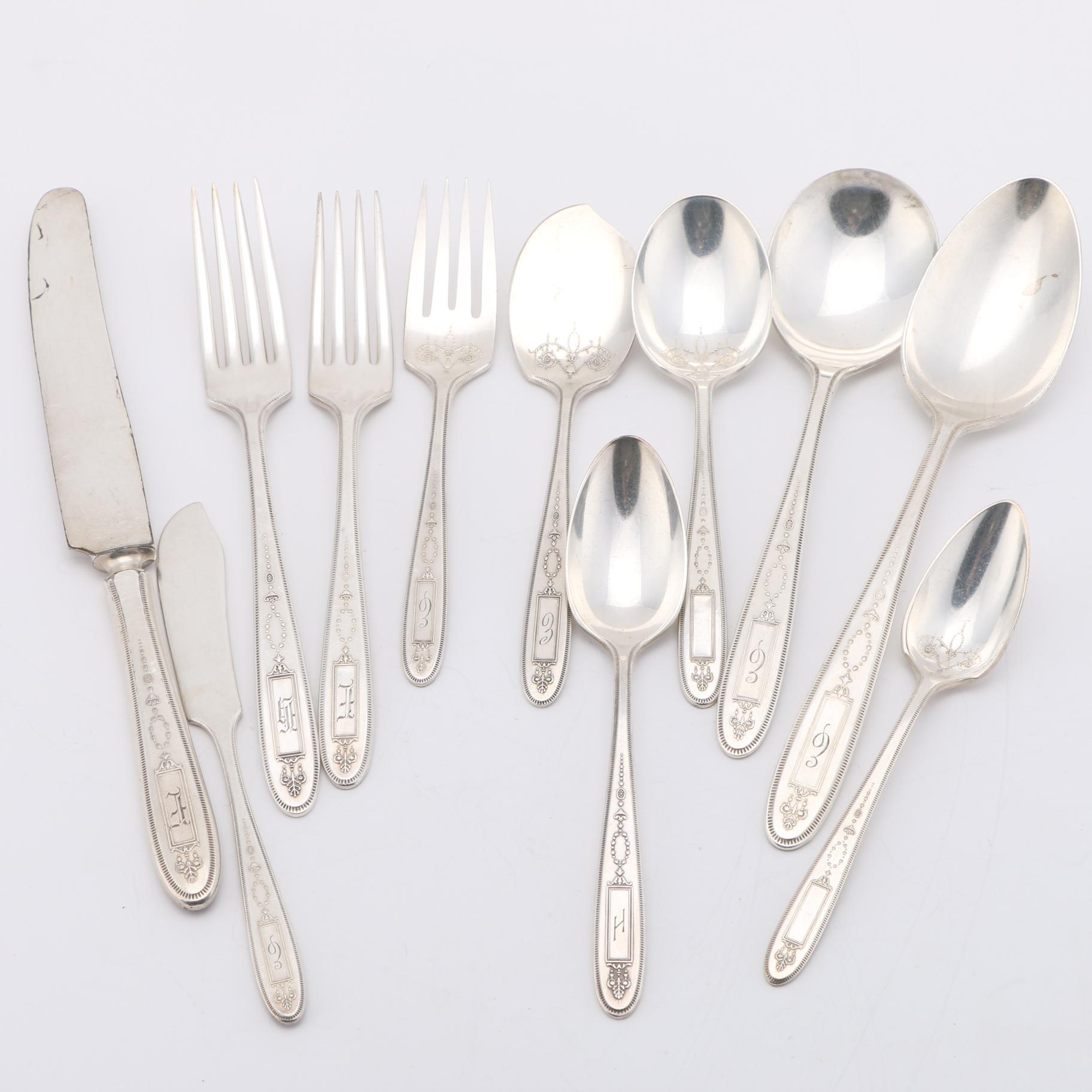 Set of Community Silver Plate "Grosvenor" Flatware