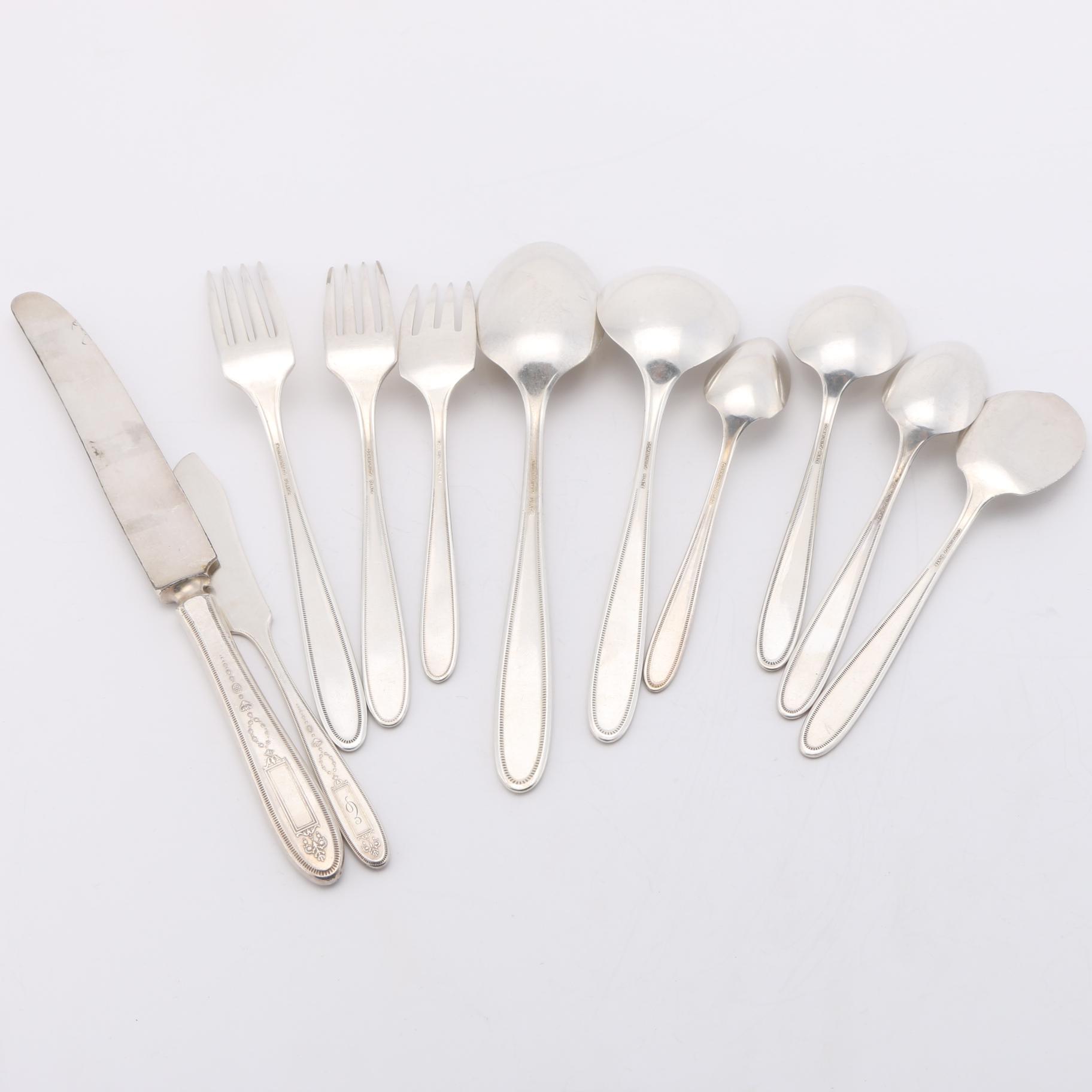 Set of Community Silver Plate "Grosvenor" Flatware