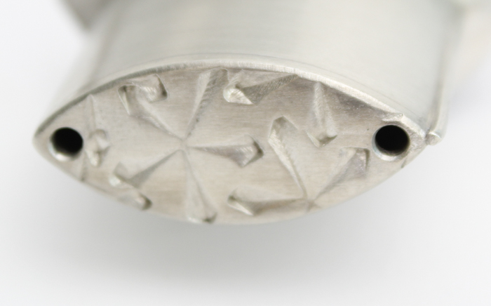 Jon Michael Route Hand-Crafted Pewter Teapot Sculpture