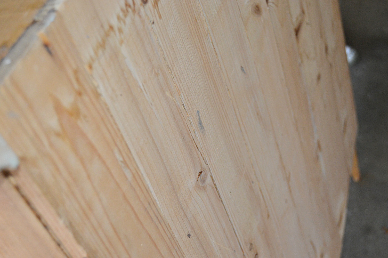 Antique English Pine Wall Shelf