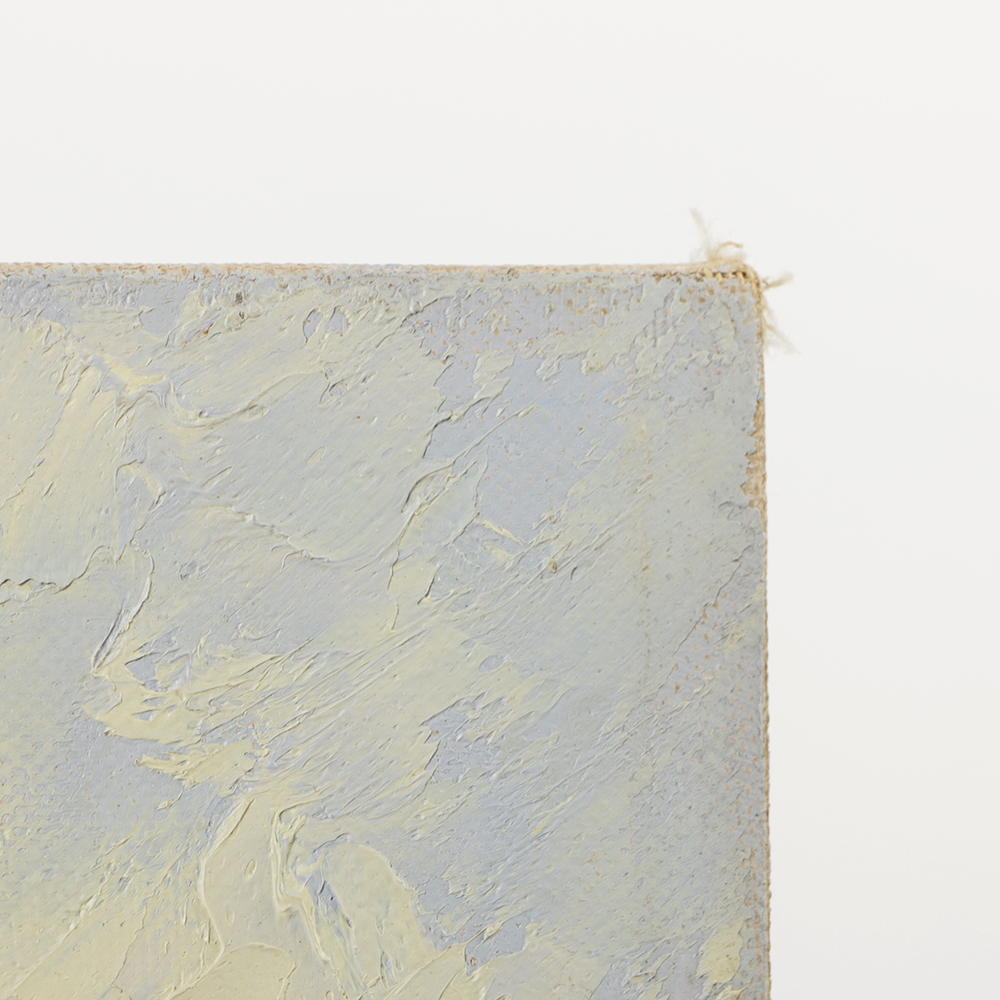 Oil Painting on Board Seated Female Nude