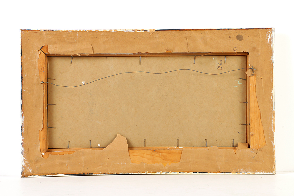 Edgar Stareck Acrylic Painting on Board of the New York Skyline