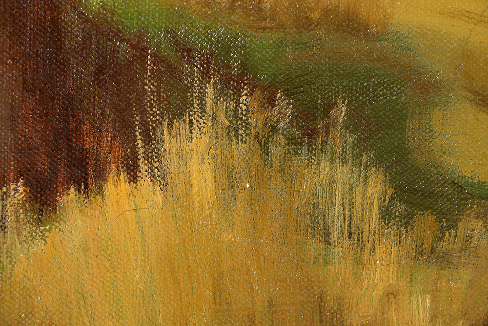 Raymond Francis Robbins Oil Painting on Canvas of Landscape