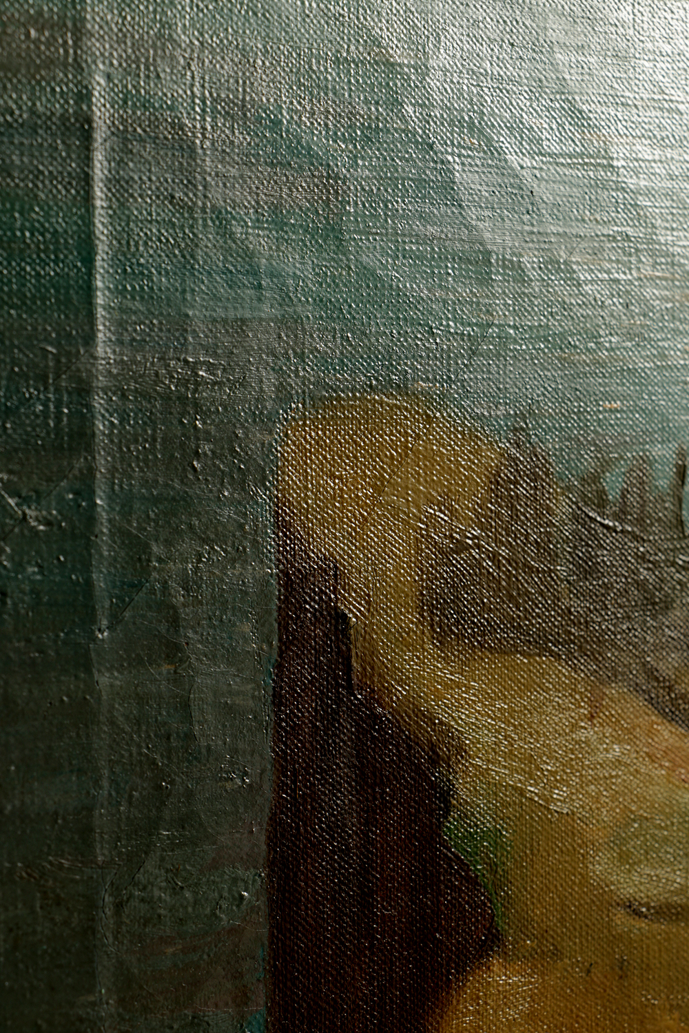 Raymond Francis Robbins Oil Painting on Canvas of Landscape