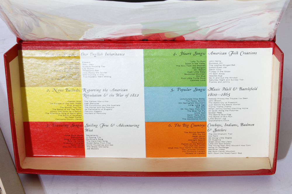 Burl Ives "America's Musical Heritage" Record Set