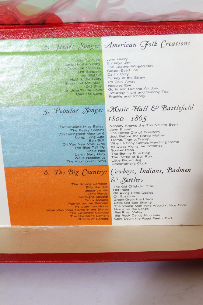 Burl Ives "America's Musical Heritage" Record Set