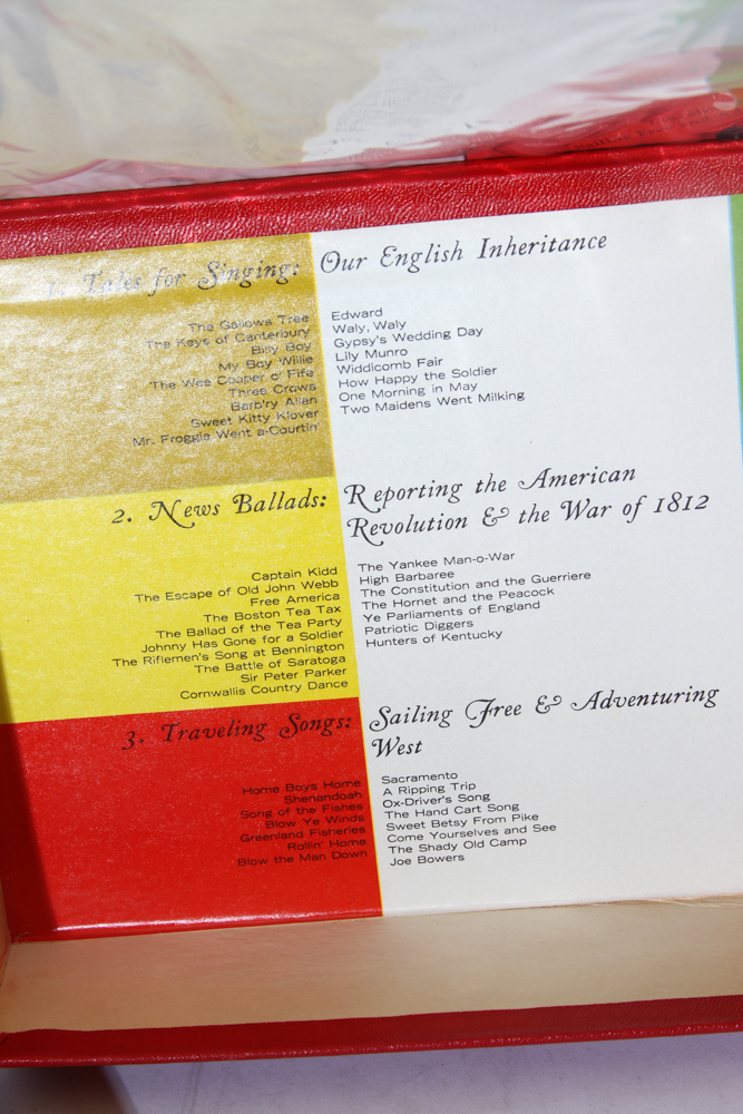 Burl Ives "America's Musical Heritage" Record Set