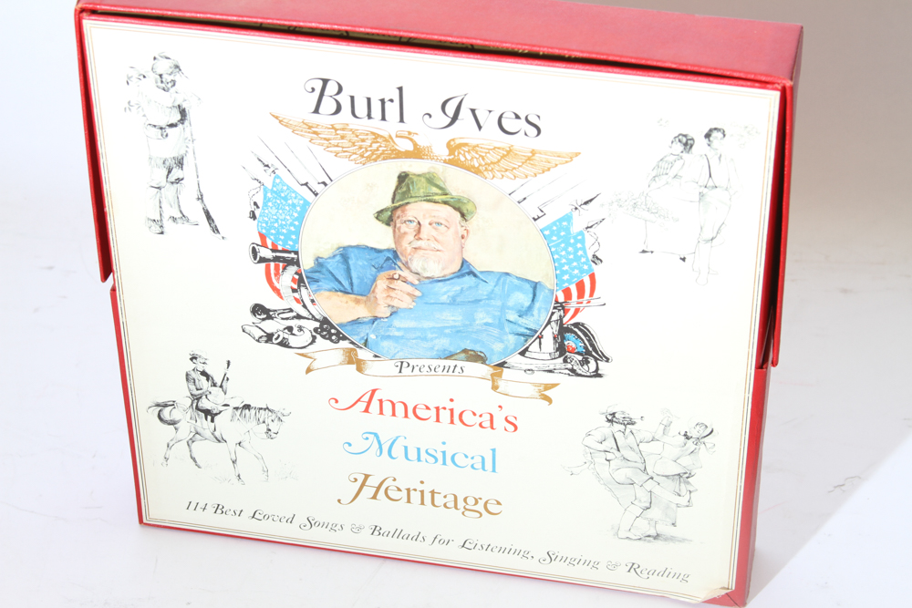 Burl Ives "America's Musical Heritage" Record Set