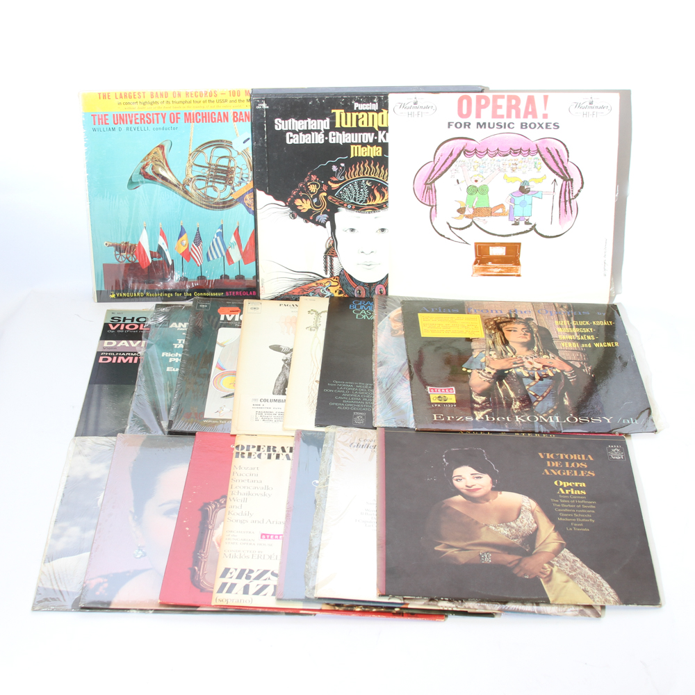 Grace Bumbry and Other Vintage Opera and Classical Records