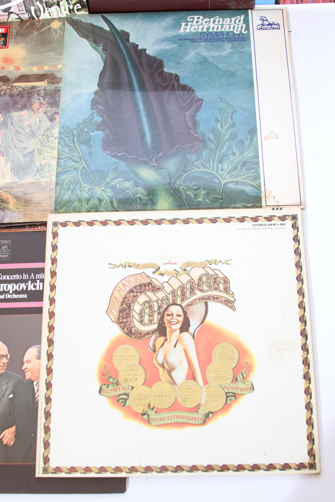 "Naked Carmen," Classical and Other Vintage LPs