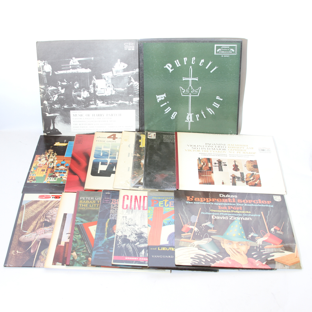 Boris Karloff Narration and Other Story, Classical Theme LPs