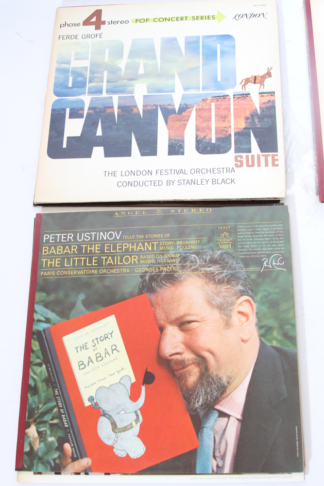 Boris Karloff Narration and Other Story, Classical Theme LPs