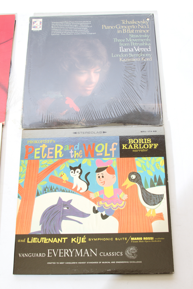 Boris Karloff Narration and Other Story, Classical Theme LPs