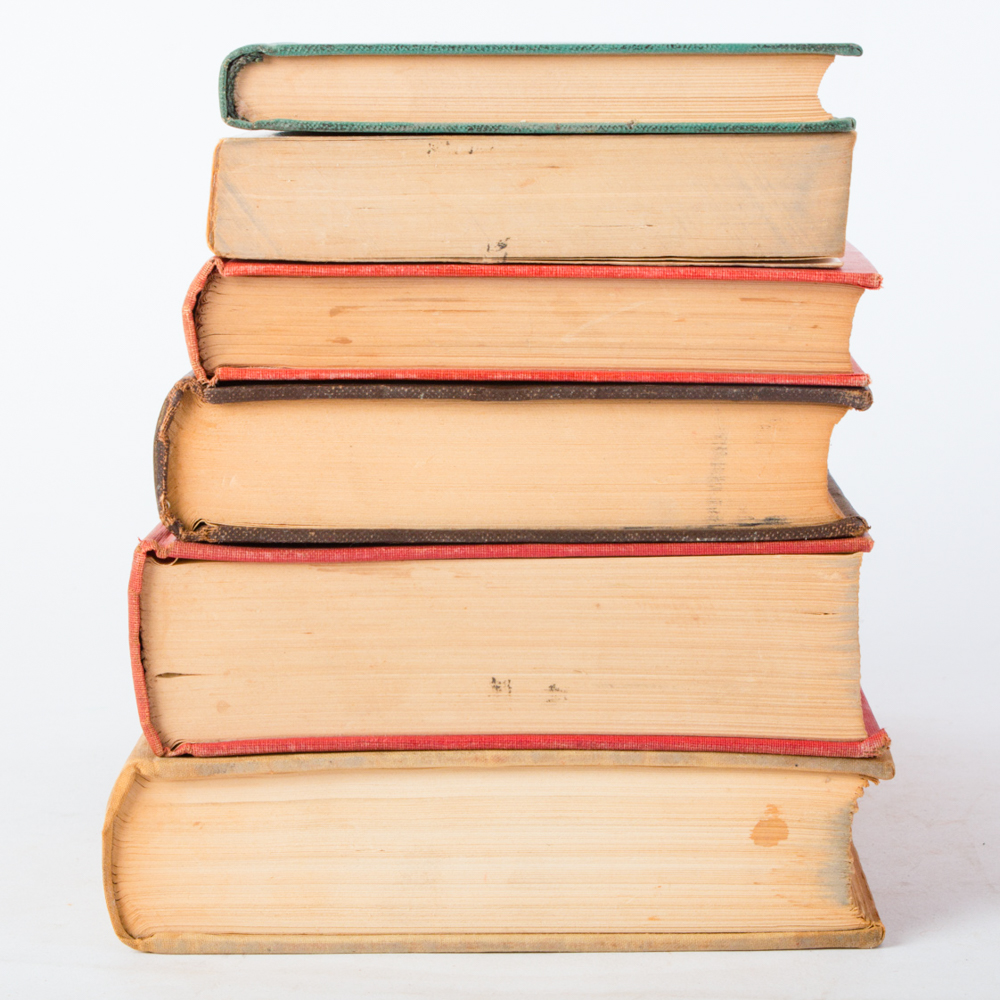 Collection of Vintage Fyodor Dostoyevsky Books