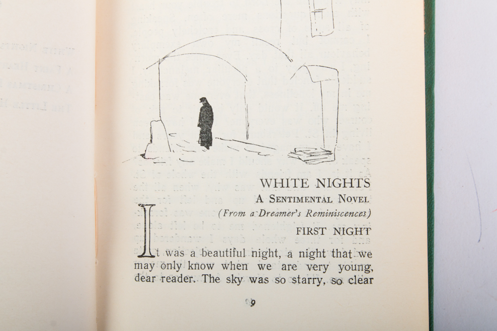 Collection of Vintage Fyodor Dostoyevsky Books