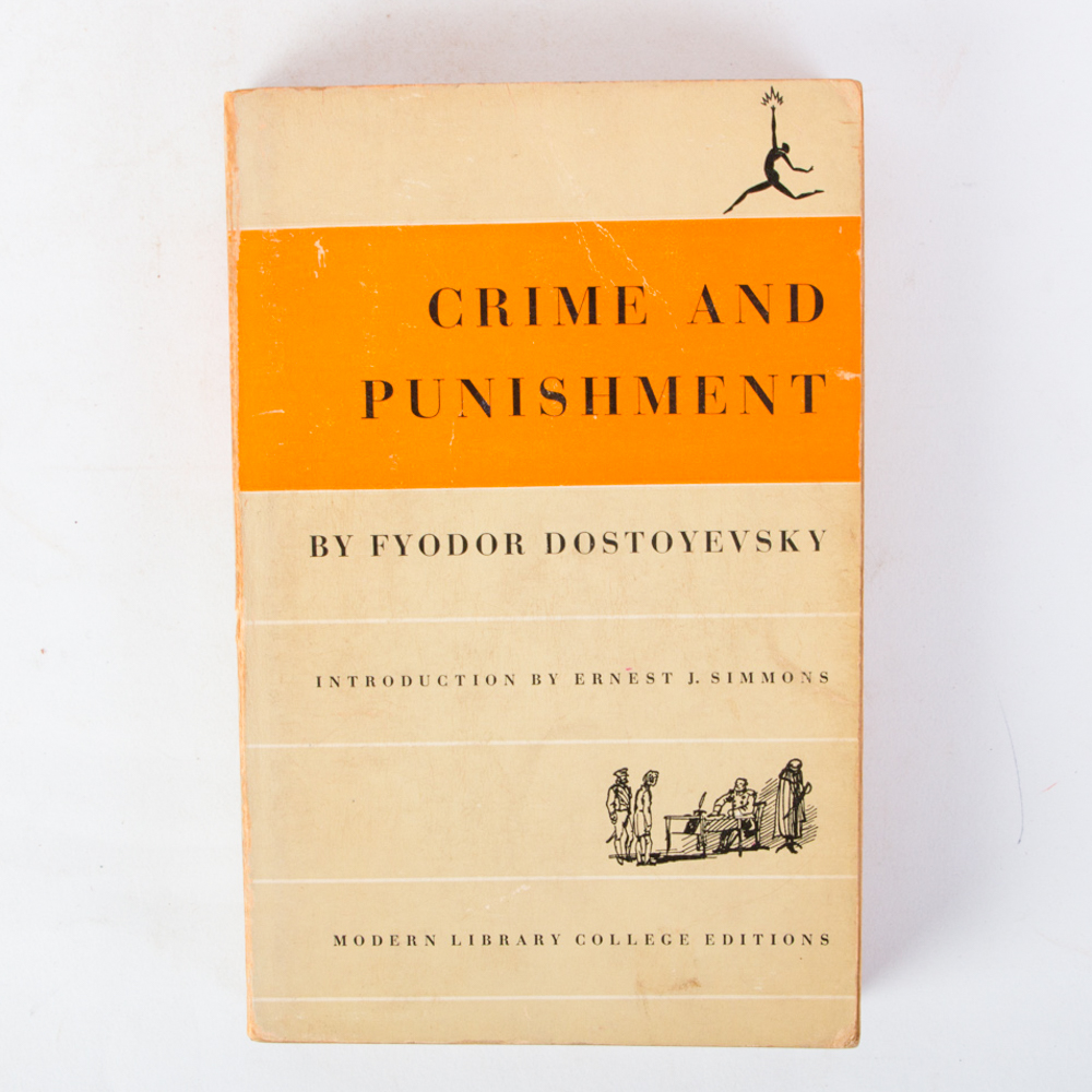 Collection of Vintage Fyodor Dostoyevsky Books