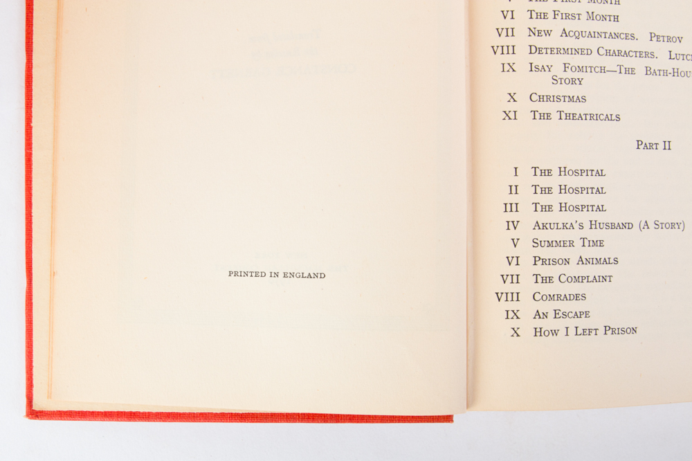 Collection of Vintage Fyodor Dostoyevsky Books